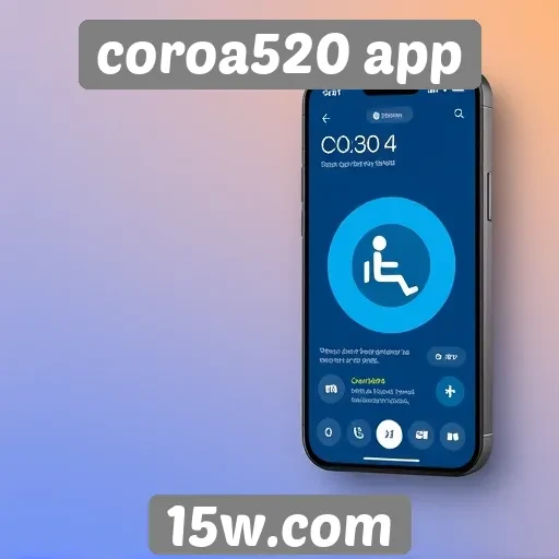 Acessibilidade e interface do coroa520 app